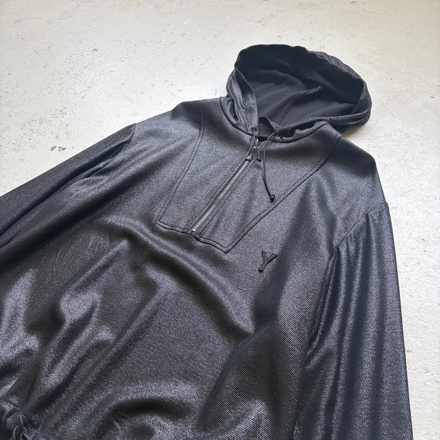 Saint Laurent Paris 2017 Shiny Quarter Zip (F42)
