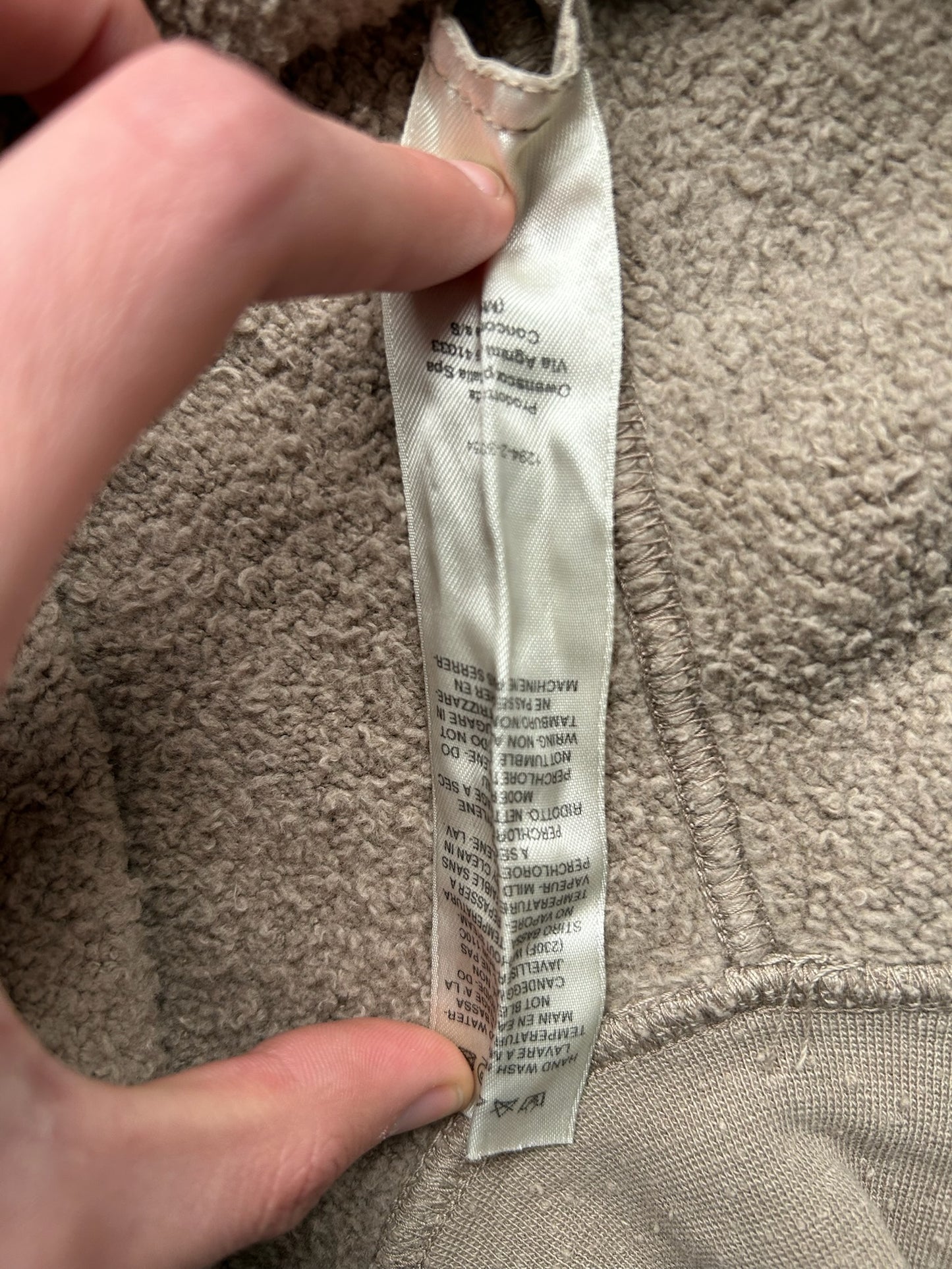 Rick Owens DRKSHDW Dirty Pearl Crewneck (M)