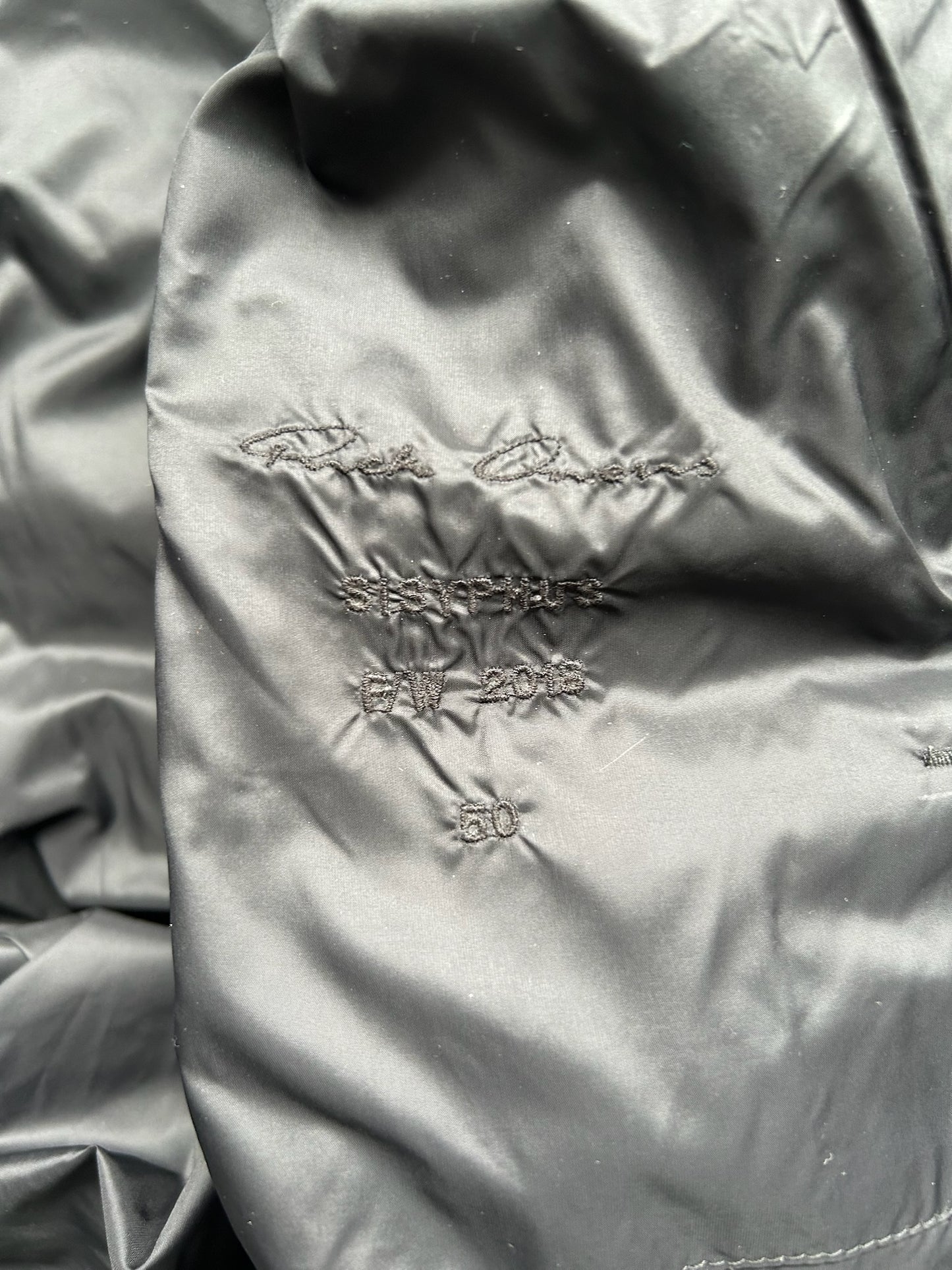 Rick Owens FW18 SISYPHUS Down Bomber Jacket (50)