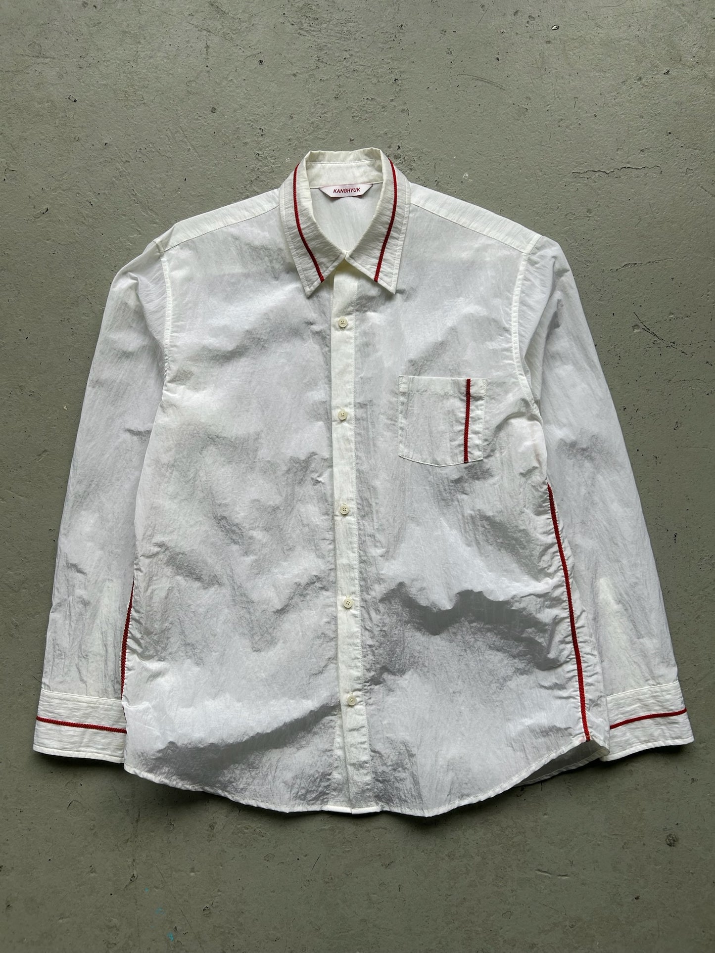 Kanghyuk 100% Nylon Button Up Shirt (M)