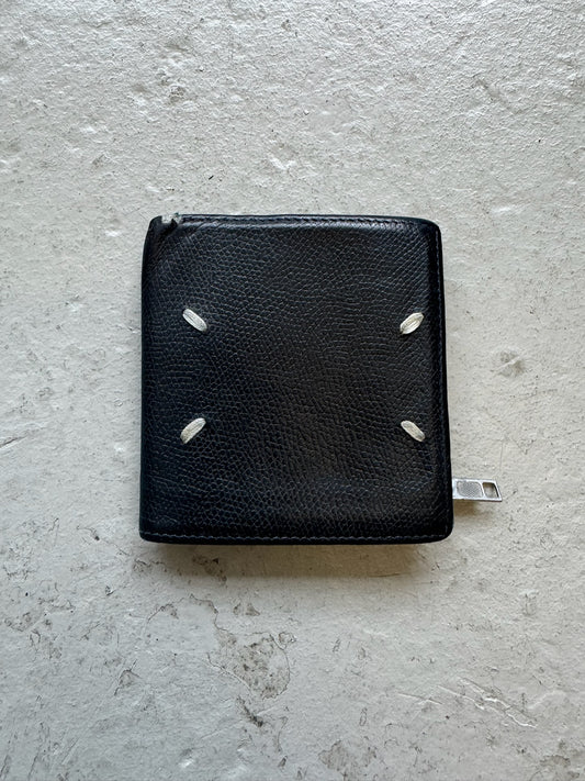 Maison Margiela Navy Tri Fold Wallet (OS)