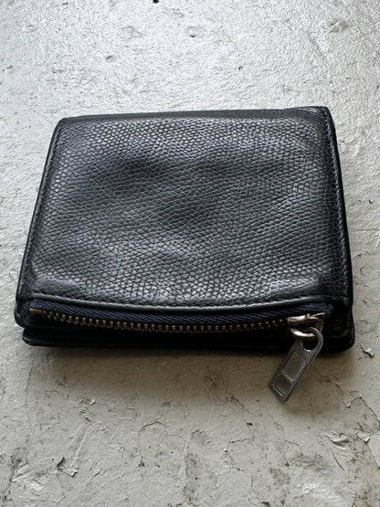 Maison Margiela Navy Tri Fold Wallet (OS)