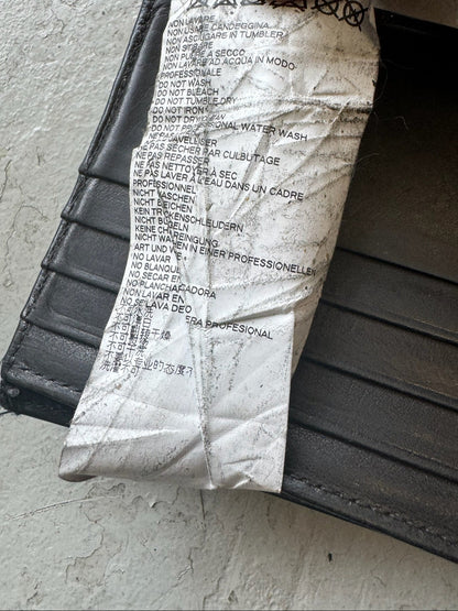 Maison Margiela Large Tri Fold Black Wallet (OS)
