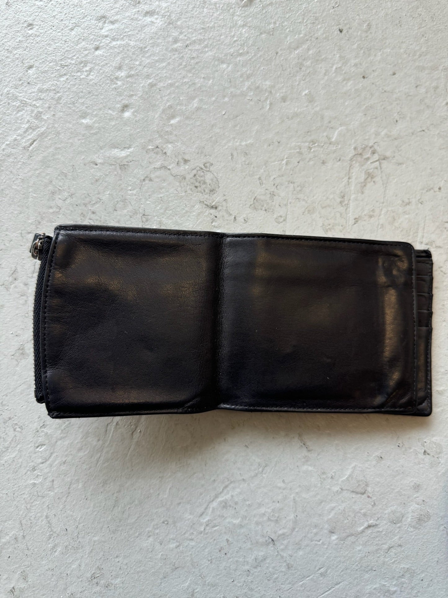 Maison Margiela Large Tri Fold Black Wallet (OS)