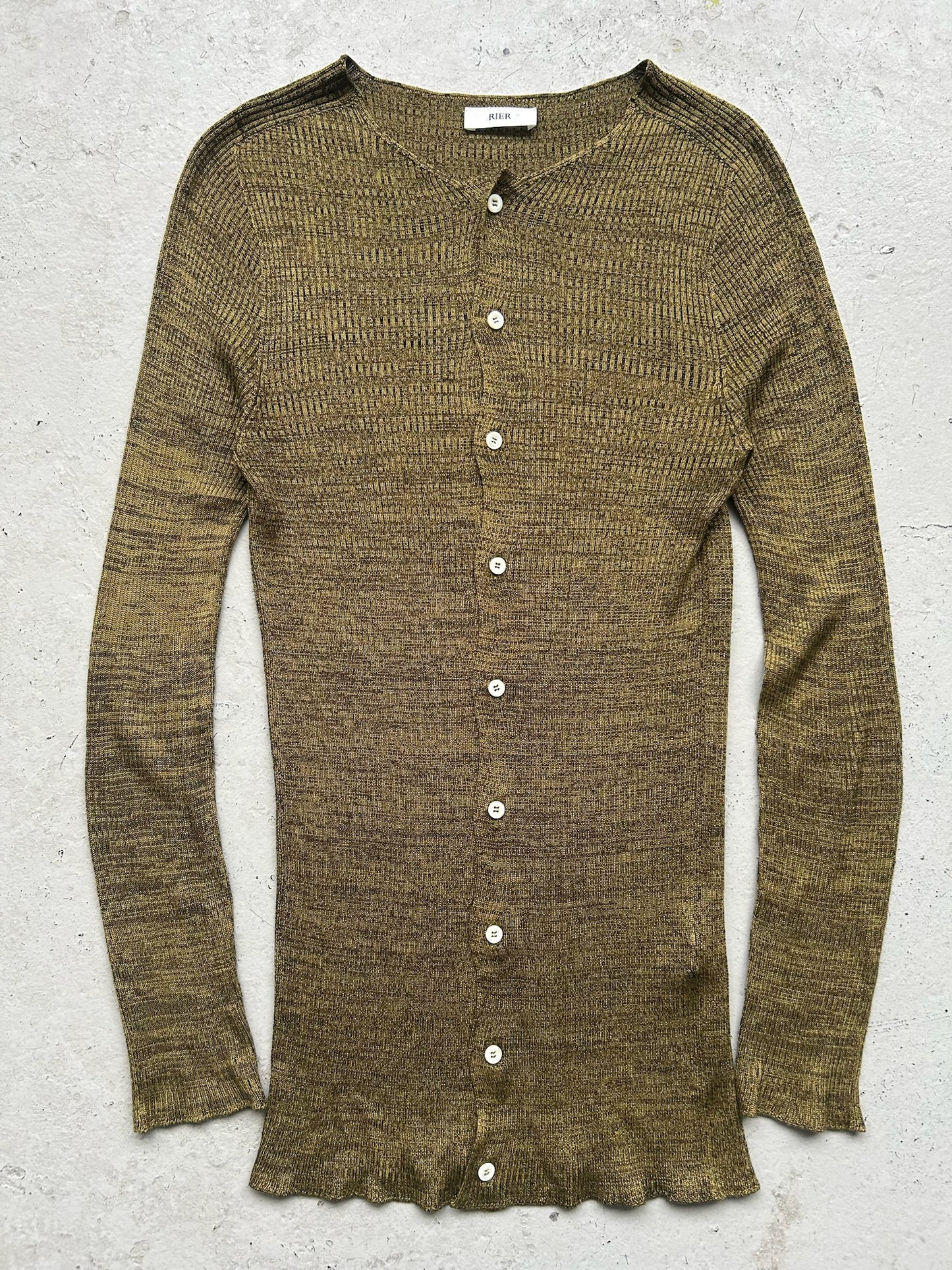 Rier Silk Cardigan (M)