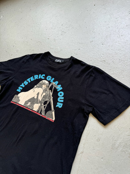 Hysteric Glamour Motorcycle Short Sleeve Shirt (L)