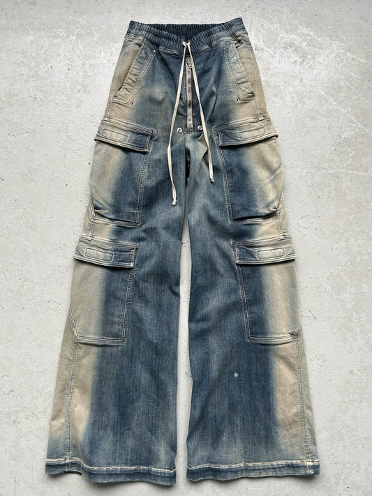 Rick Owens SS23 EDFU Degrade Cargo Bela Pants (46)