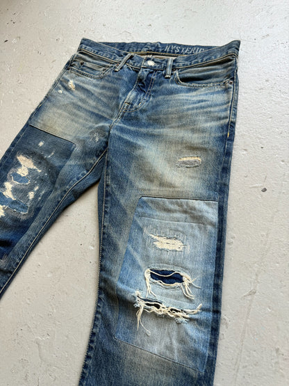 Hysteric Glamour Kinky Patchwork Denim (30)