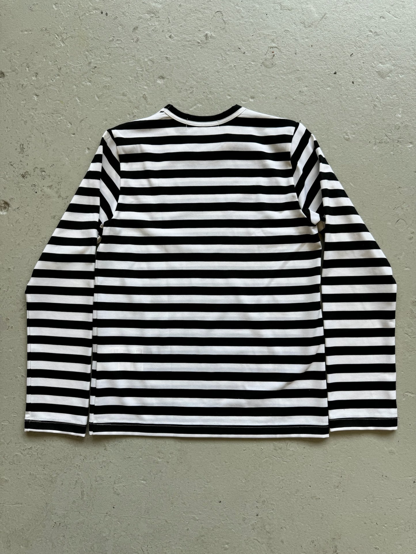 Comme Des Garcons 2022 Black & White Stripe Long Sleeve (S)