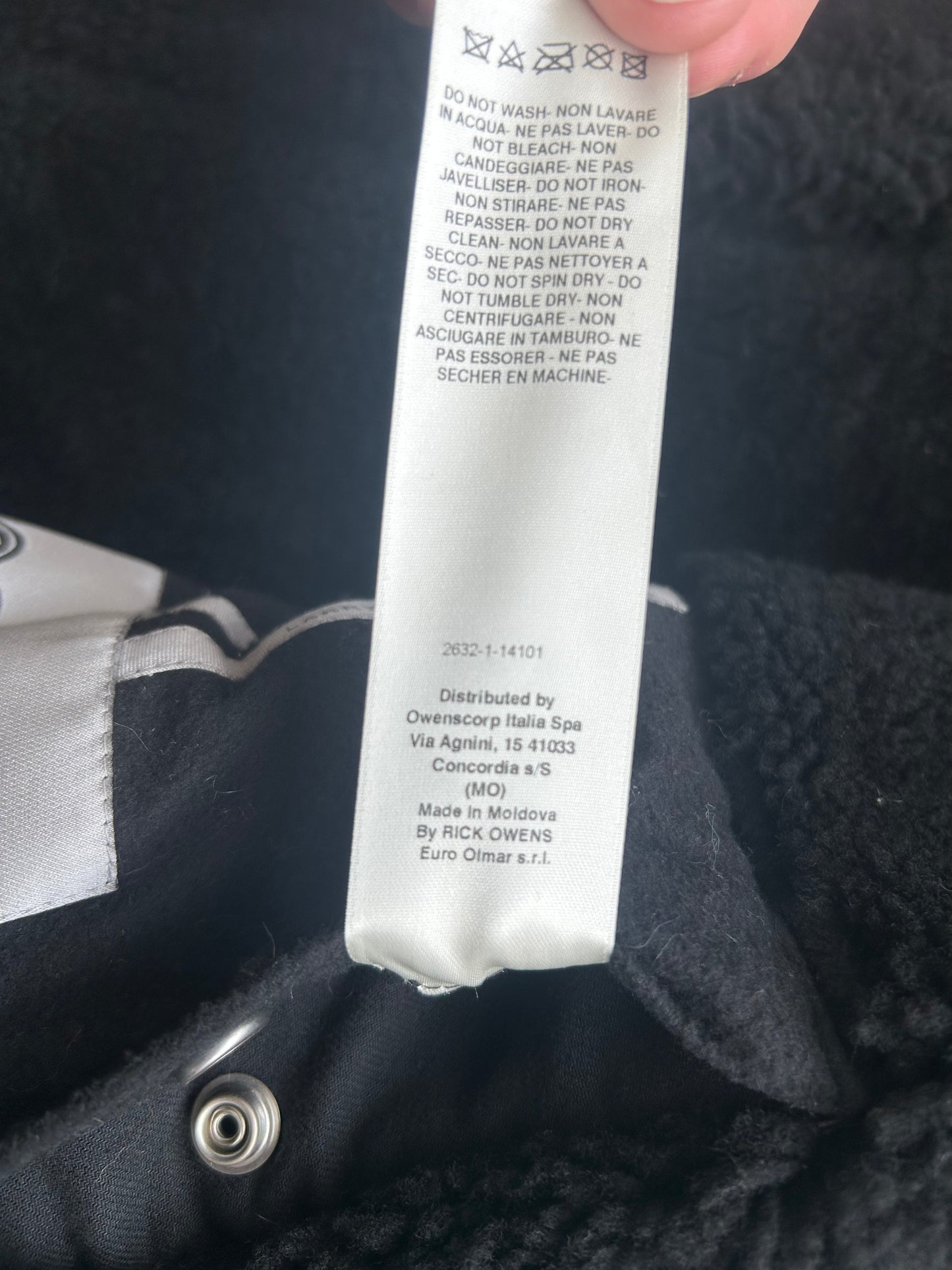 Rick Owens FW19 LARRY Zionic Shearling (46)