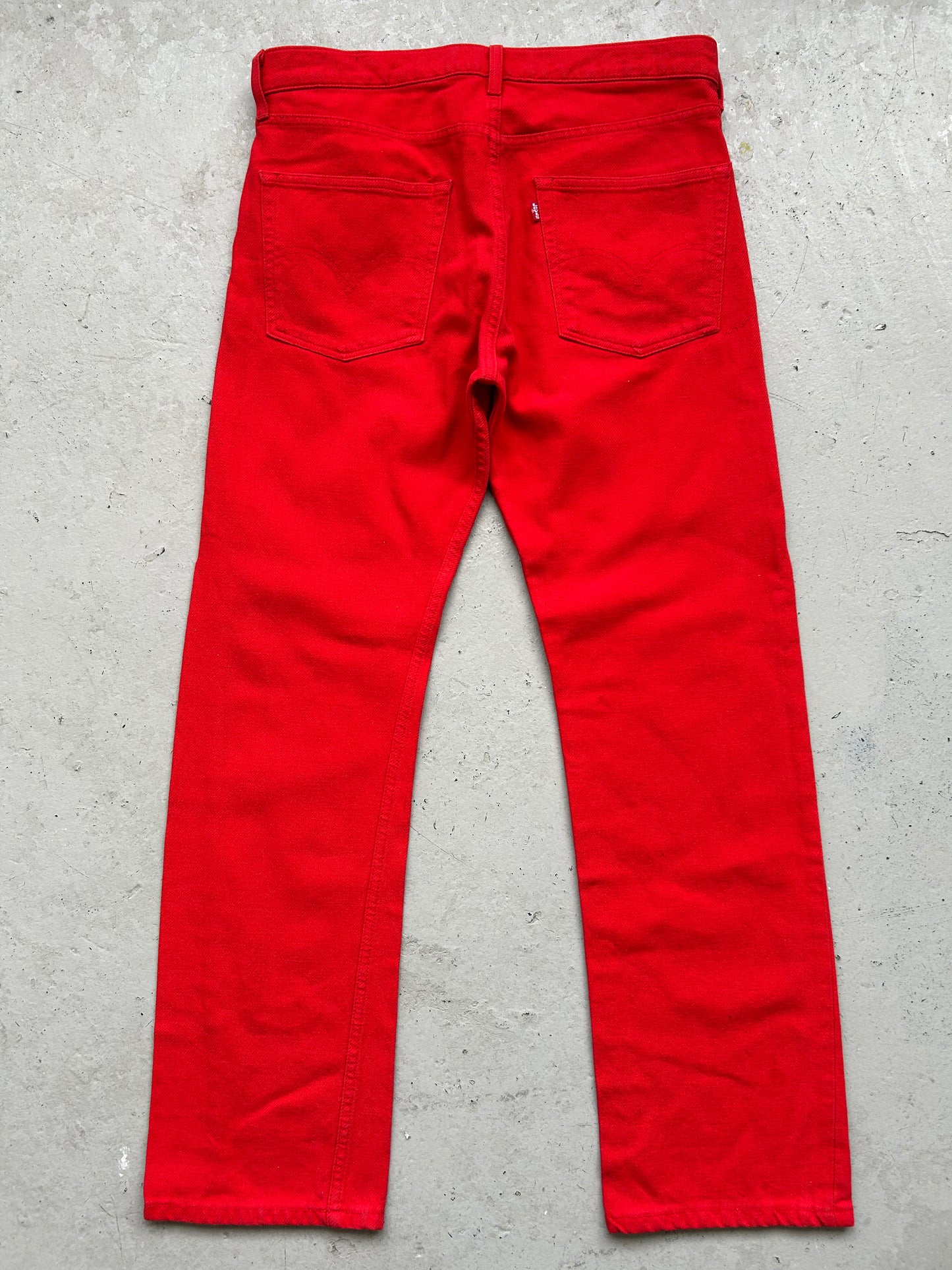 Junya Watanabe x Comme Des Garcons AD2001 Red Poem Denim (S)