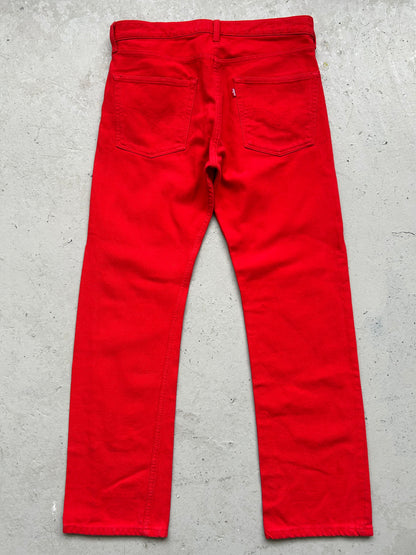Junya Watanabe x Comme Des Garcons AD2001 Red Poem Denim (S)