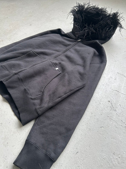 1017 Alyx 9SM Ostrich Feather Zip Up Hoodie (L)
