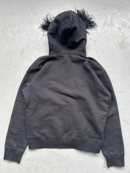 1017 Alyx 9SM Ostrich Feather Zip Up Hoodie (L)