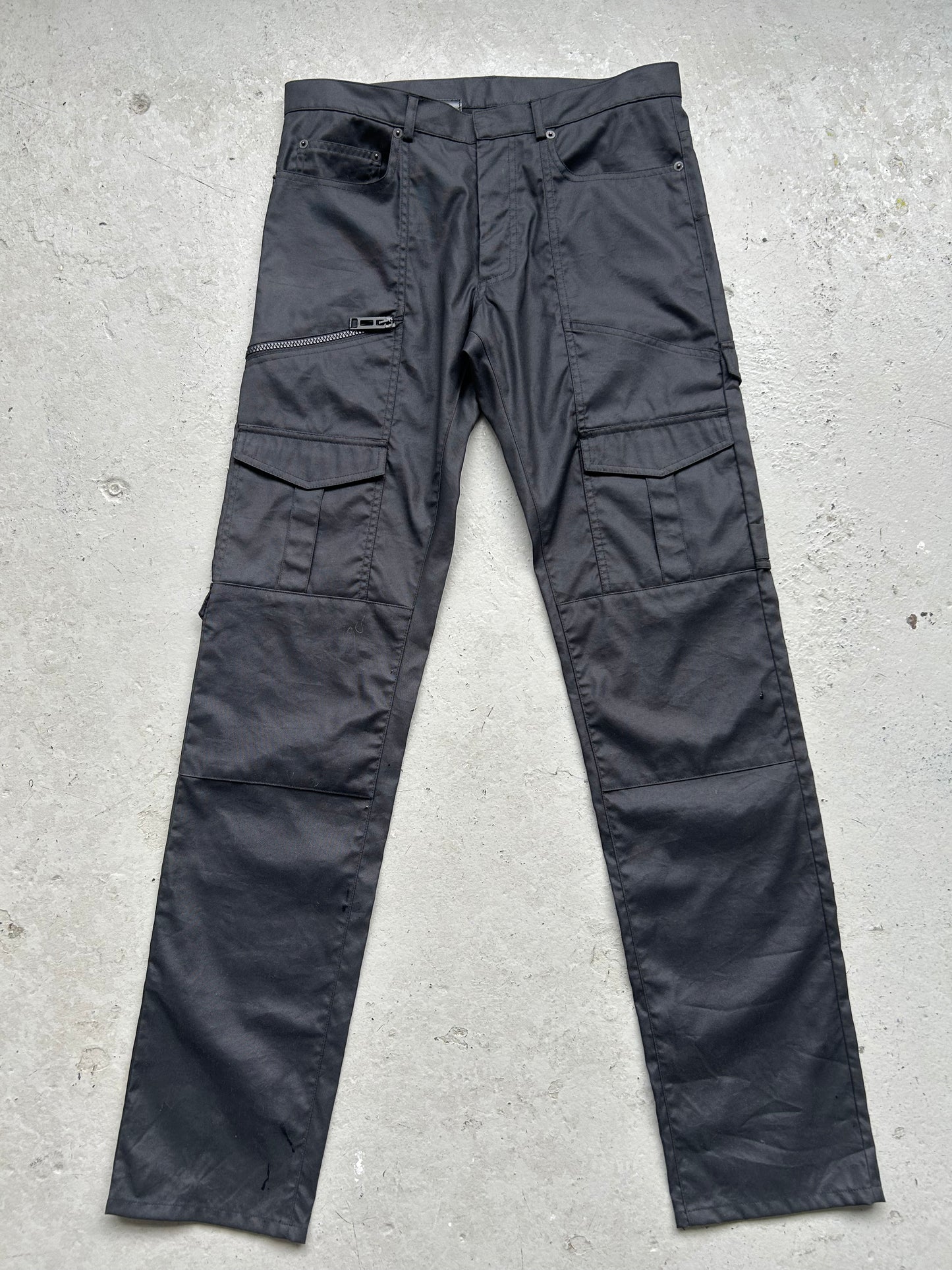 Dior Homme SS04 Strip Cargo Pants (46)