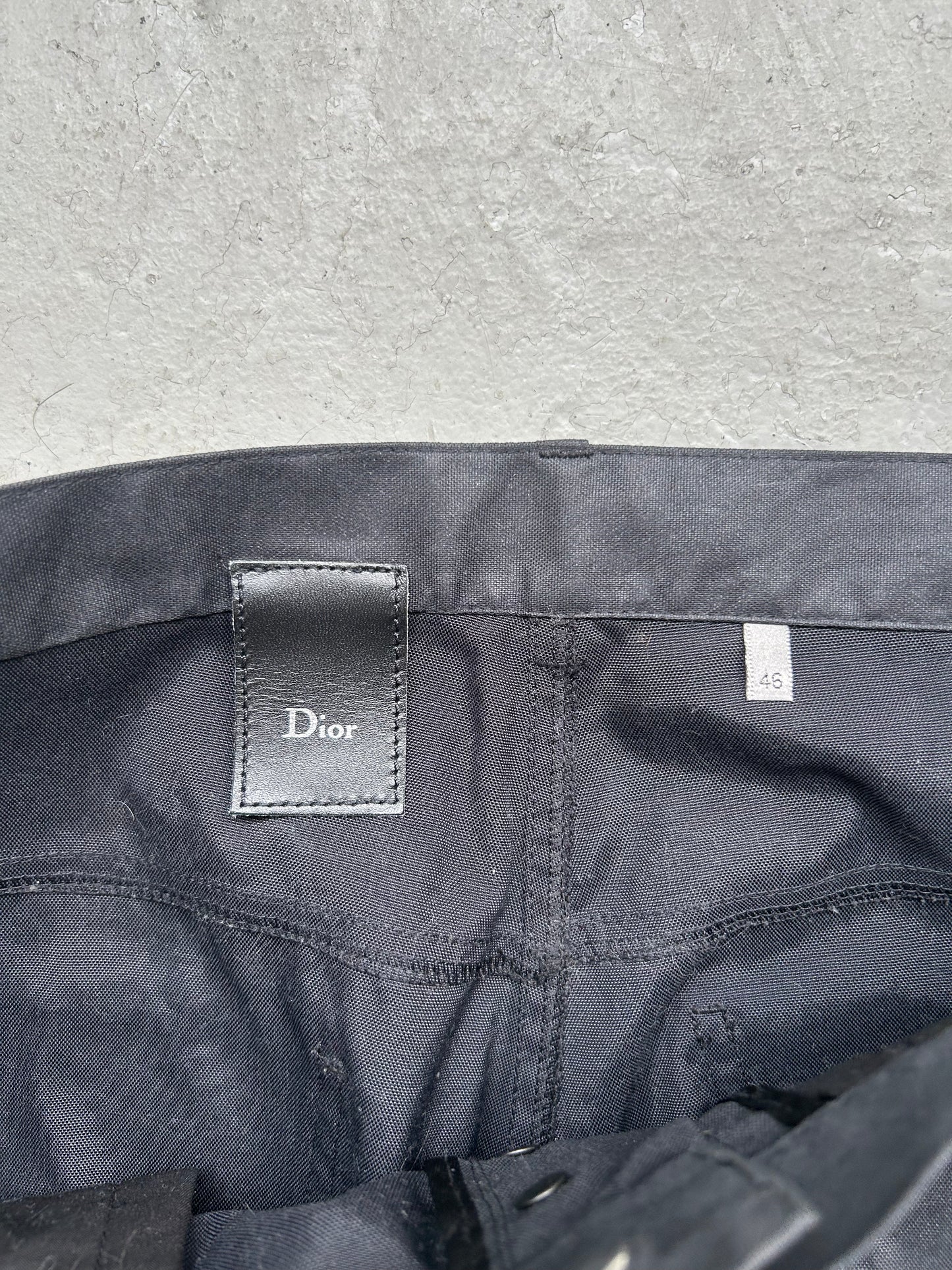 Dior Homme SS04 Strip Cargo Pants (46)