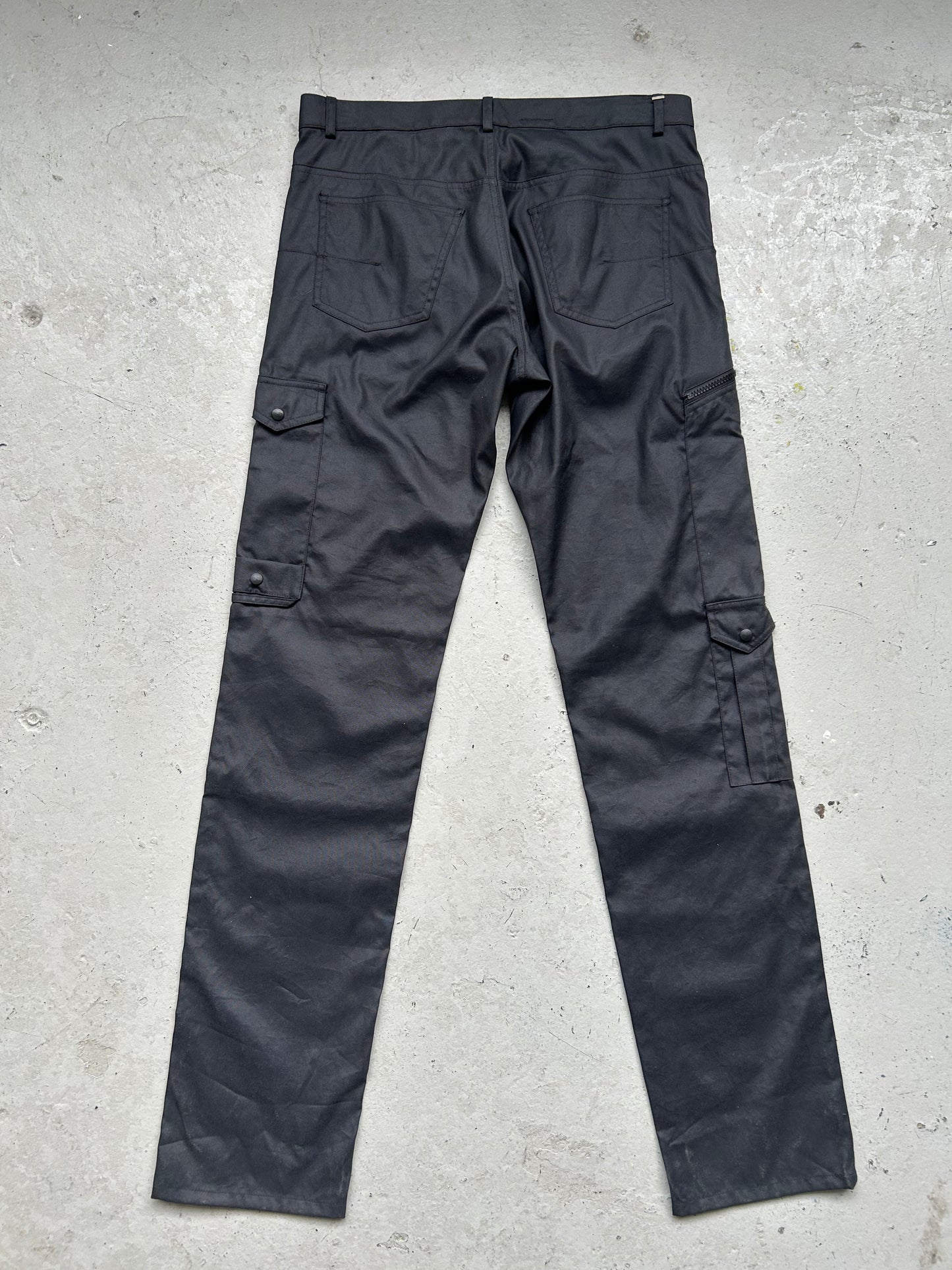 Dior Homme SS04 Strip Cargo Pants (46)