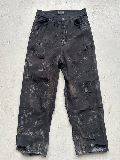 Balenciaga Mud Super Destroyed Denim (S)