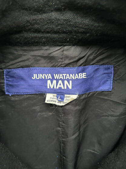 Junya Watanabe Man AD2023 Wool Patchwork Coat (L)