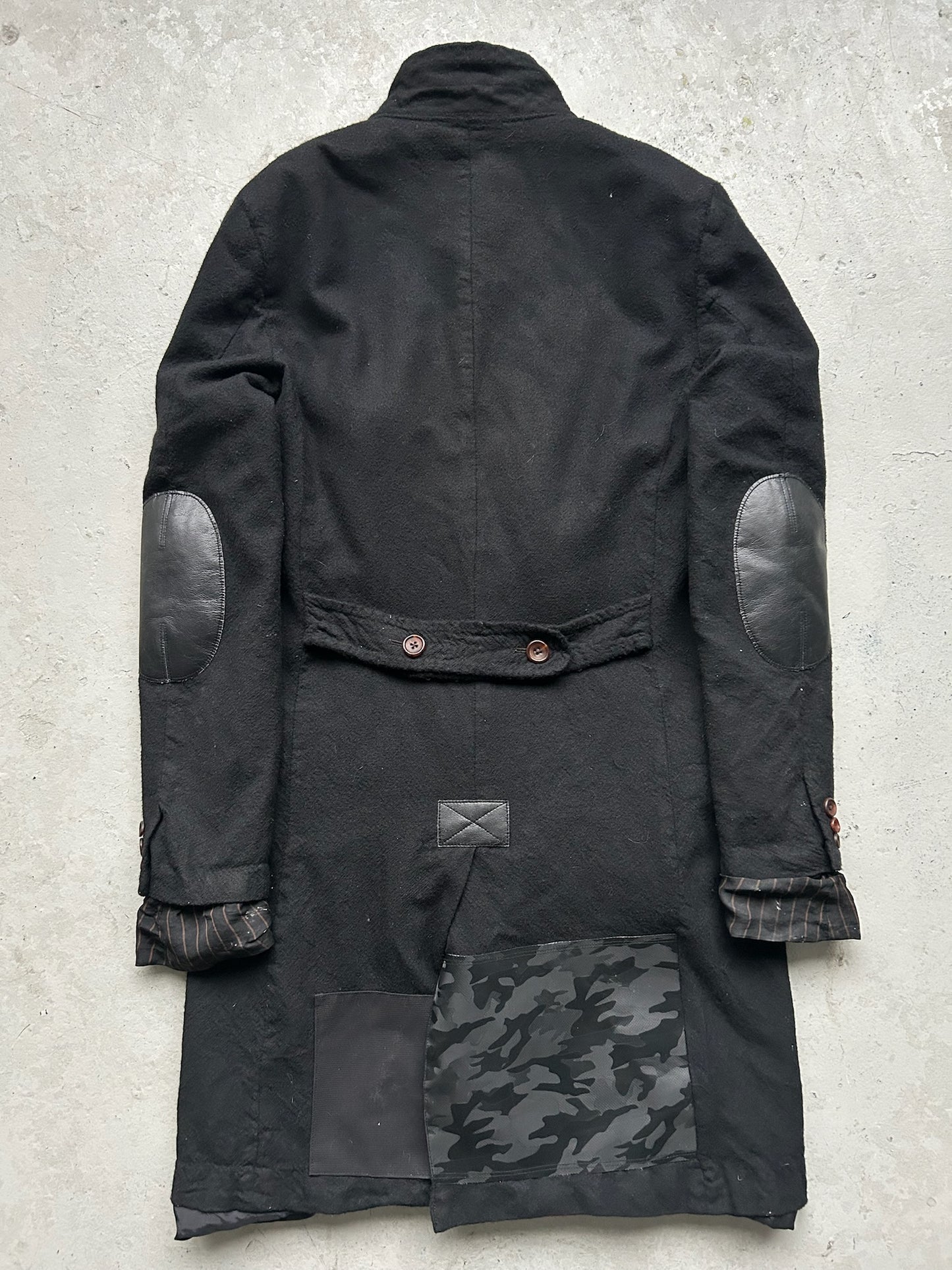 Junya Watanabe Man AD2023 Wool Patchwork Coat (L)