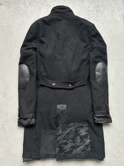 Junya Watanabe Man AD2023 Wool Patchwork Coat (L)