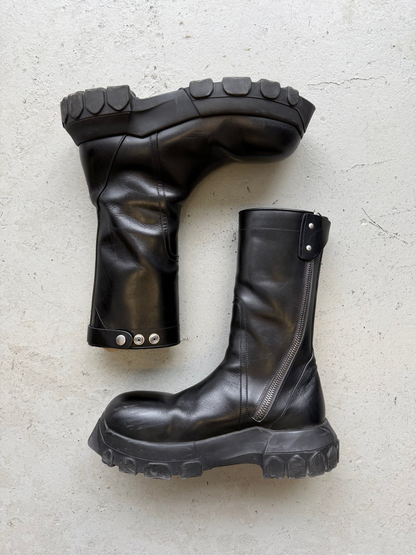 Rick Owens Creeper Bozo Tractor Boots (43)