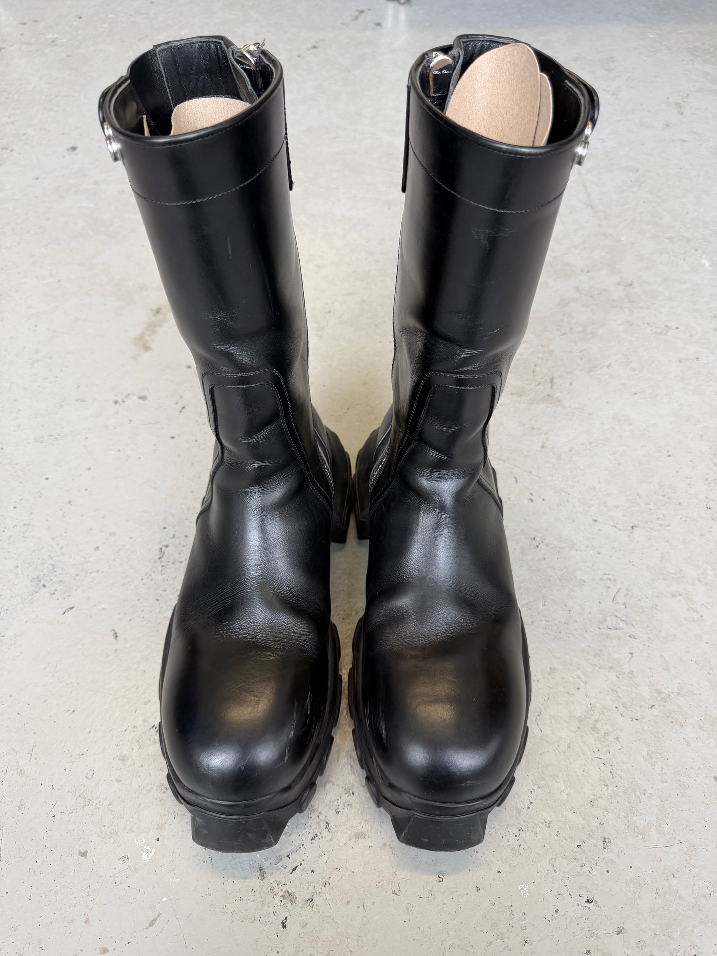 Rick Owens Creeper Bozo Tractor Boots (43)