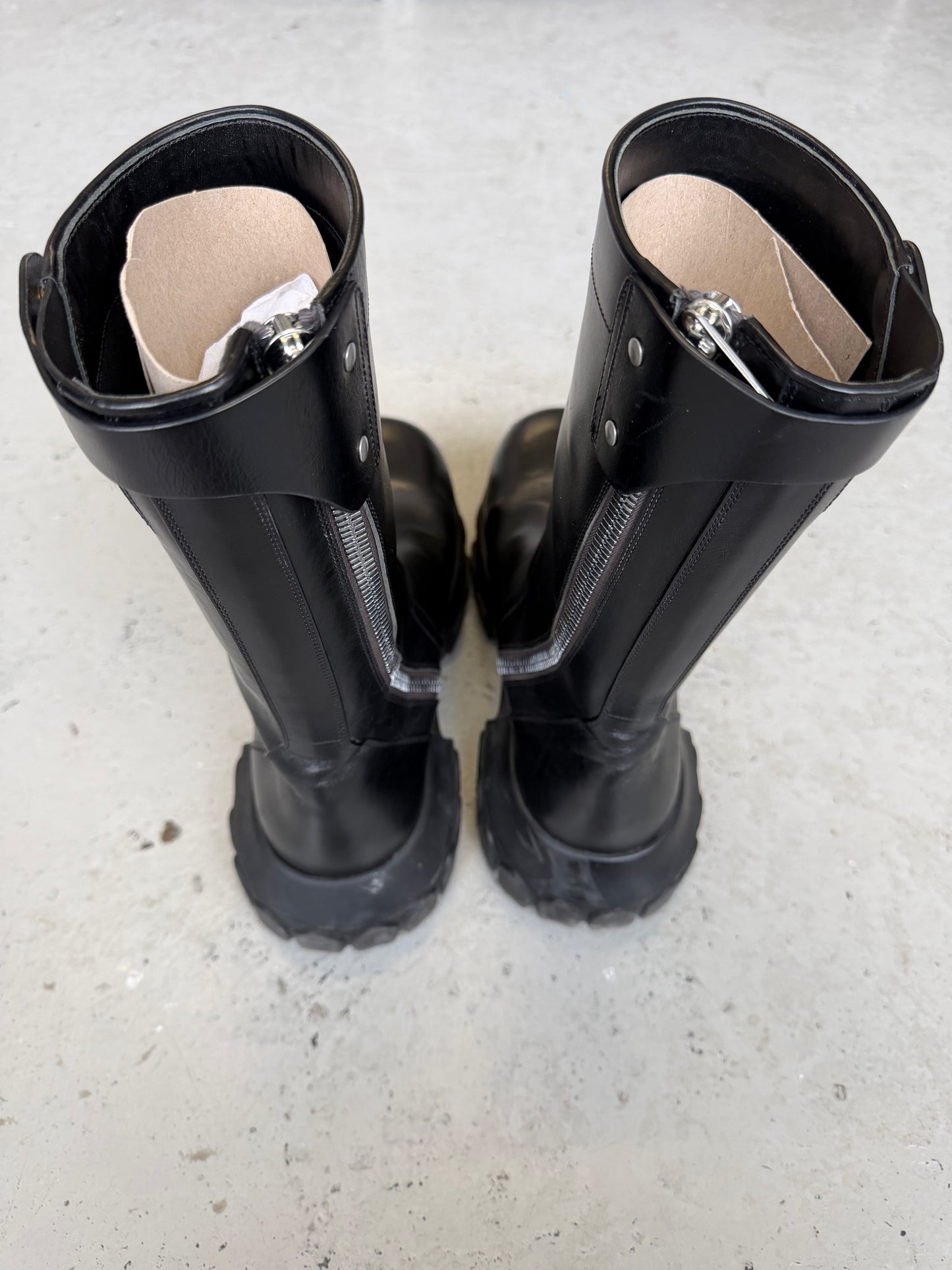 Rick Owens Creeper Bozo Tractor Boots (43)