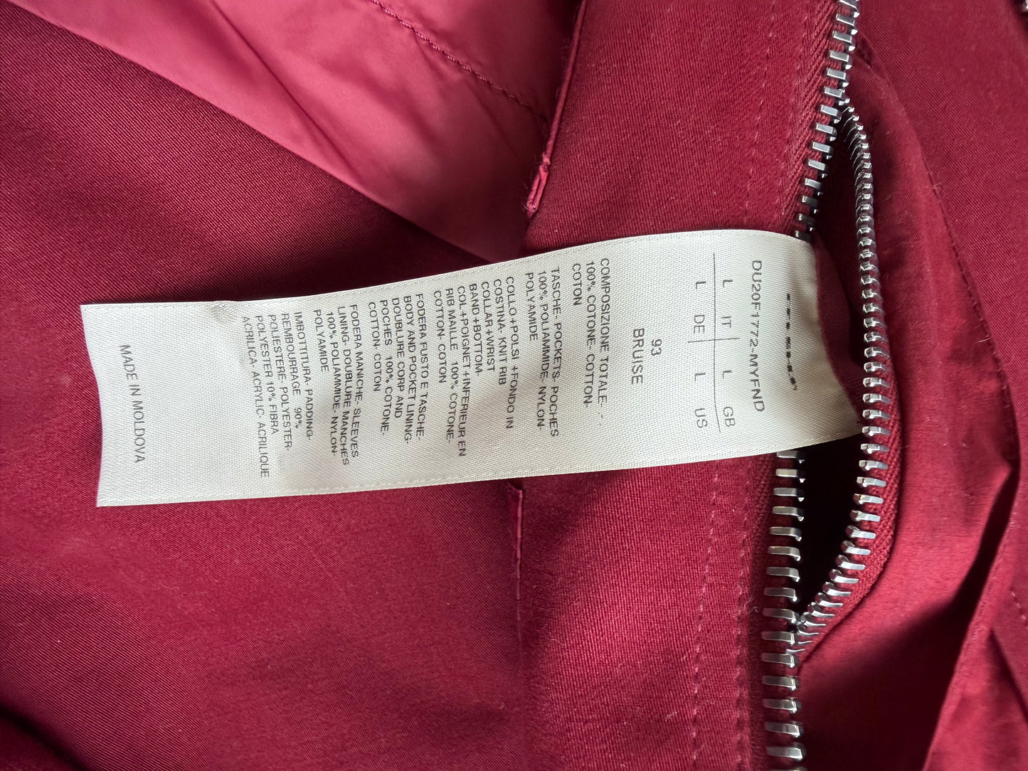 Rick Owens DRKSHDW Bruise Bomber (L)
