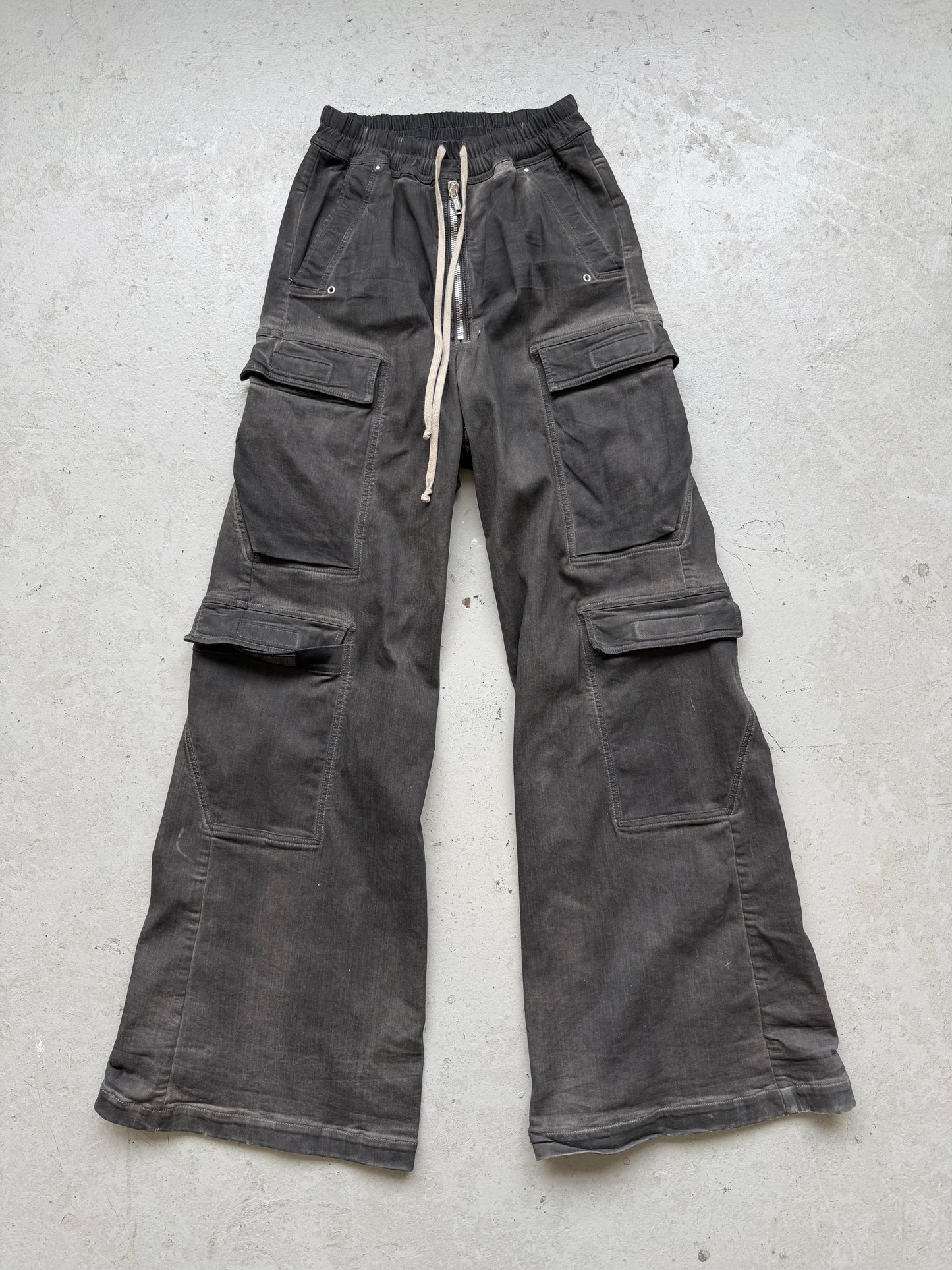 Rick Owens Dark Dust Cargo Bela Pants (48)