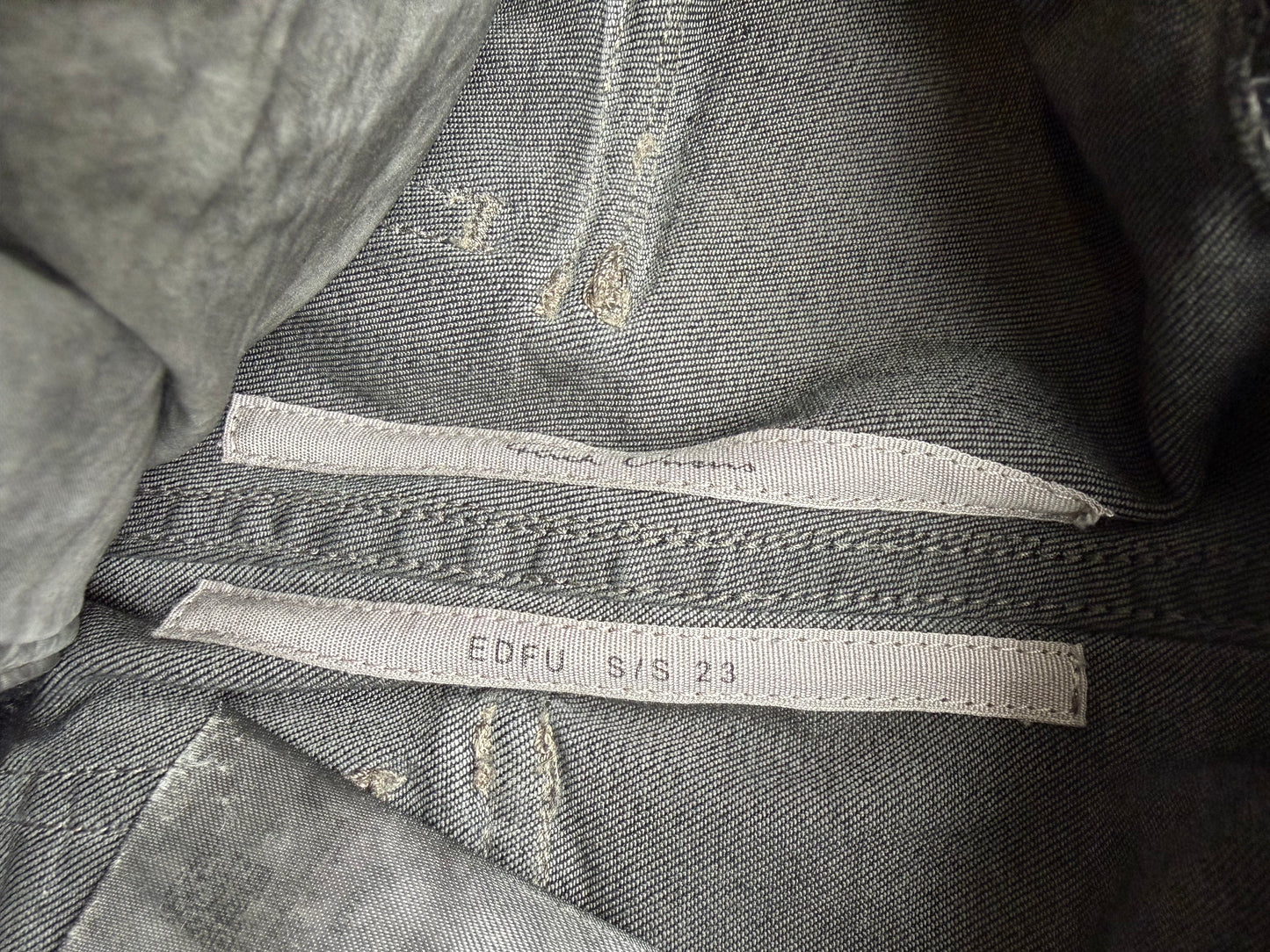 Rick Owens Dark Dust Cargo Bela Pants (48)
