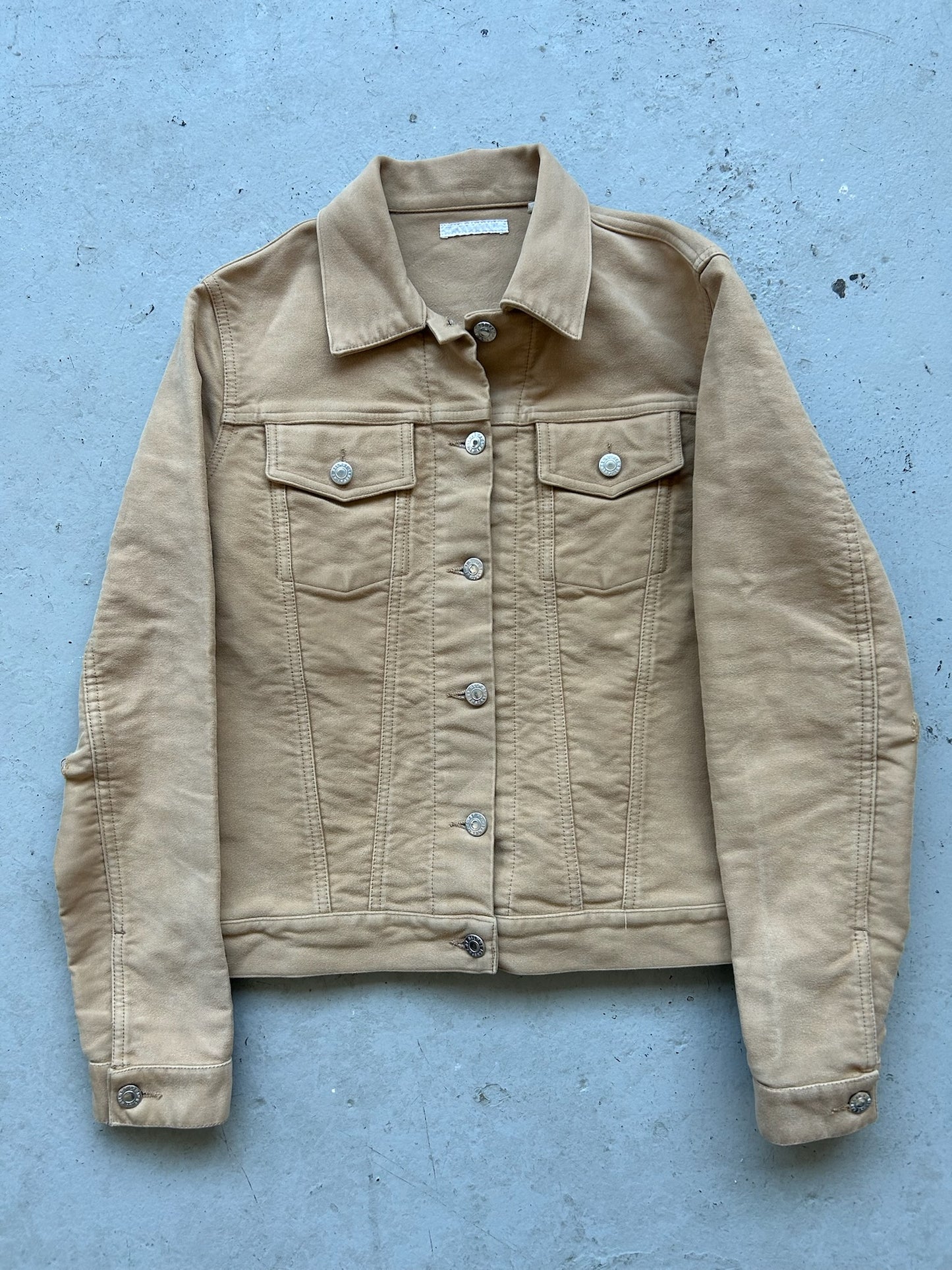Helmut Lang AW02 Khaki Trucker Jacket (M)