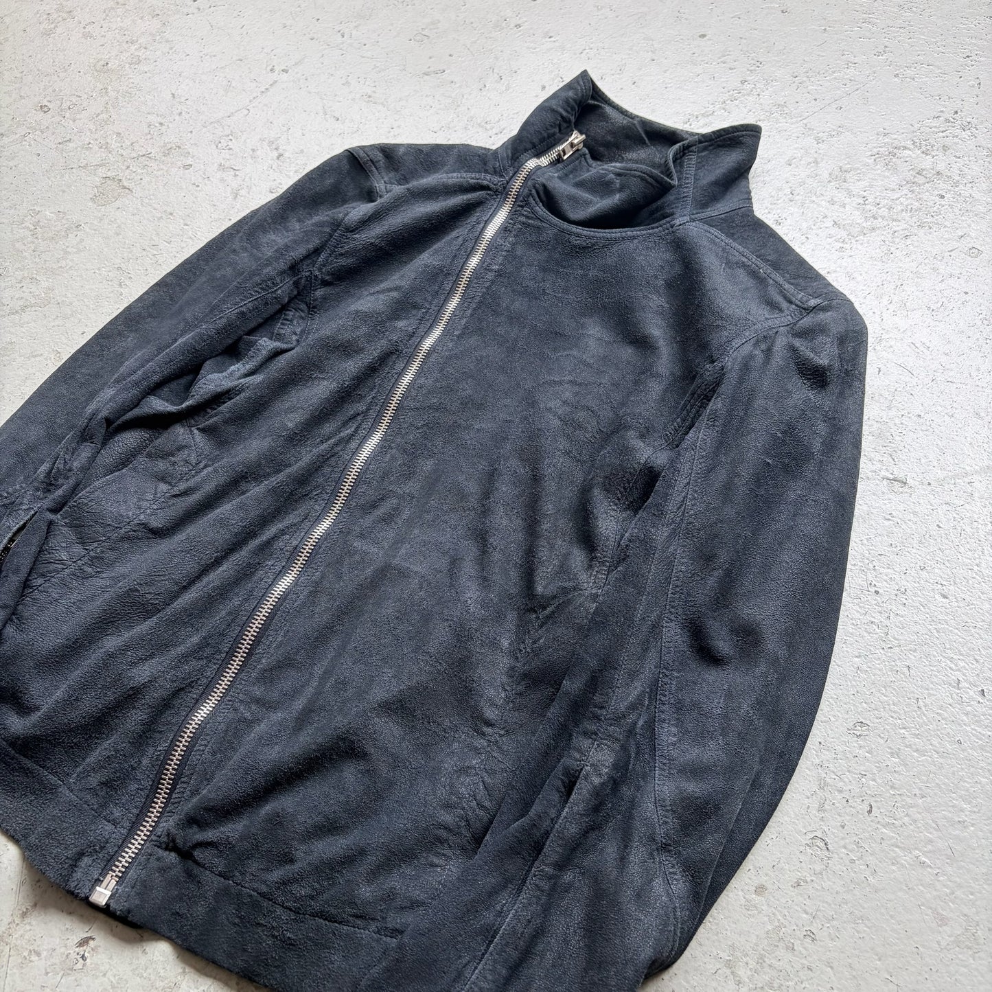 Rick Owens SS14 VICIOUS Blistered Lamb Leather Jacket (46)