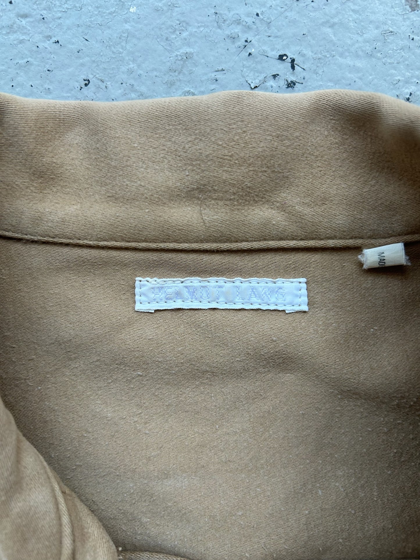 Helmut Lang AW02 Khaki Trucker Jacket (M)