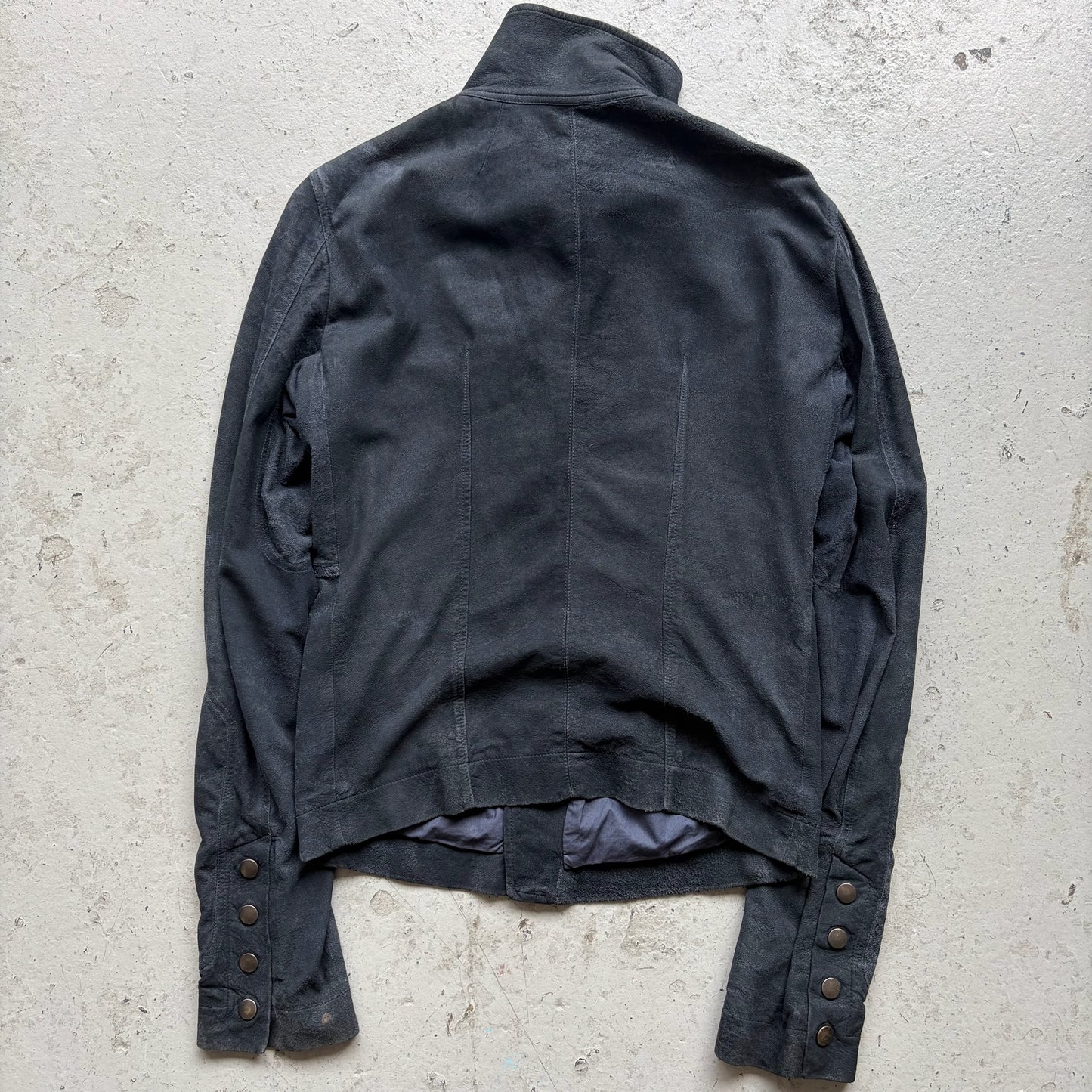 Rick Owens SS14 VICIOUS Blistered Lamb Leather Jacket (46)