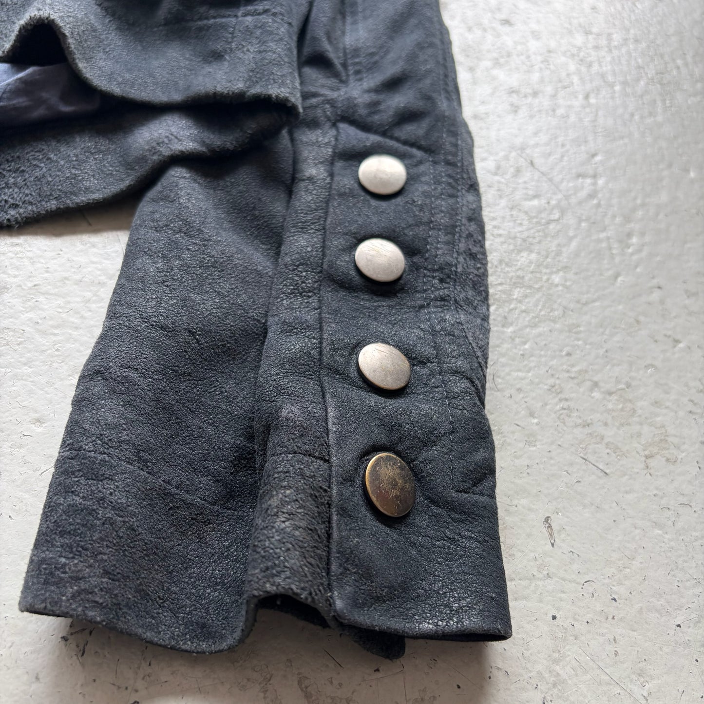 Rick Owens SS14 VICIOUS Blistered Lamb Leather Jacket (46)