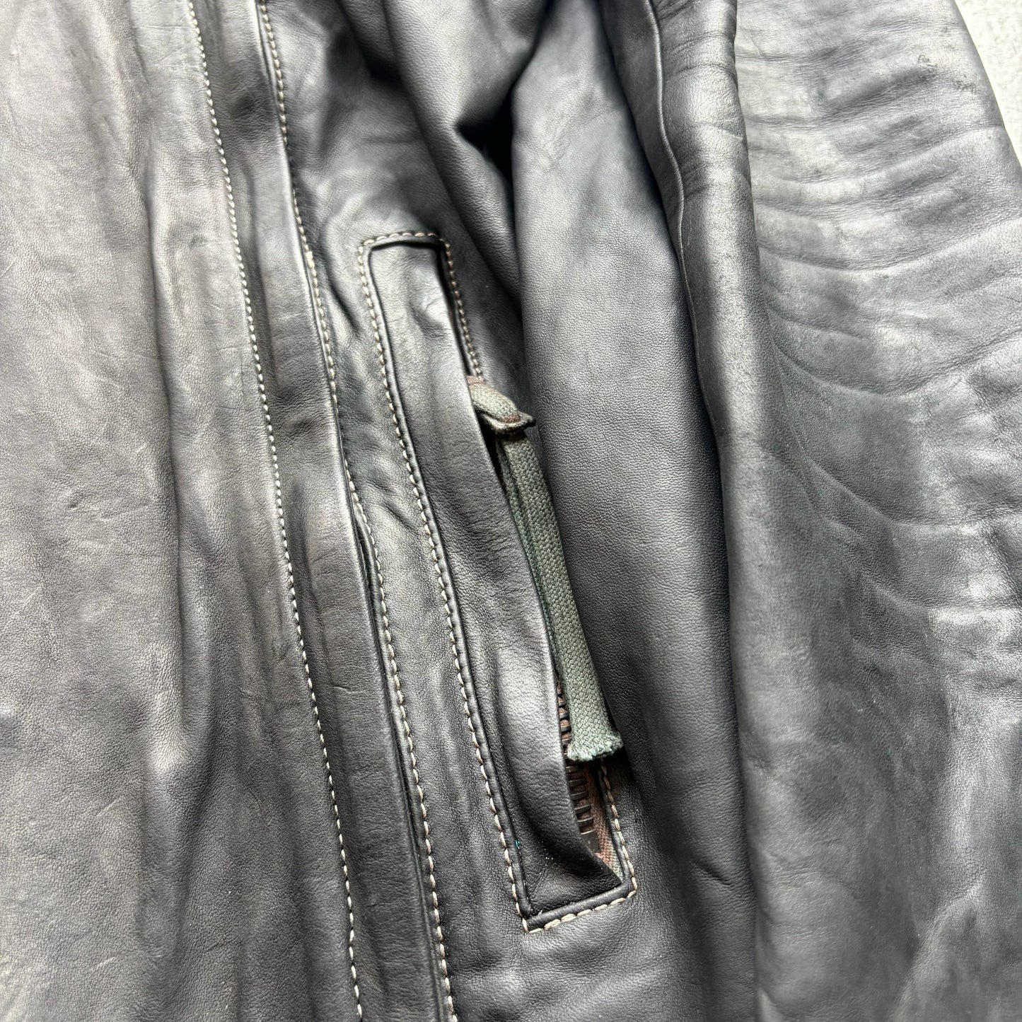 Boris Bidjan Saberi J4 Horse Leather Fencing Jacket (M)