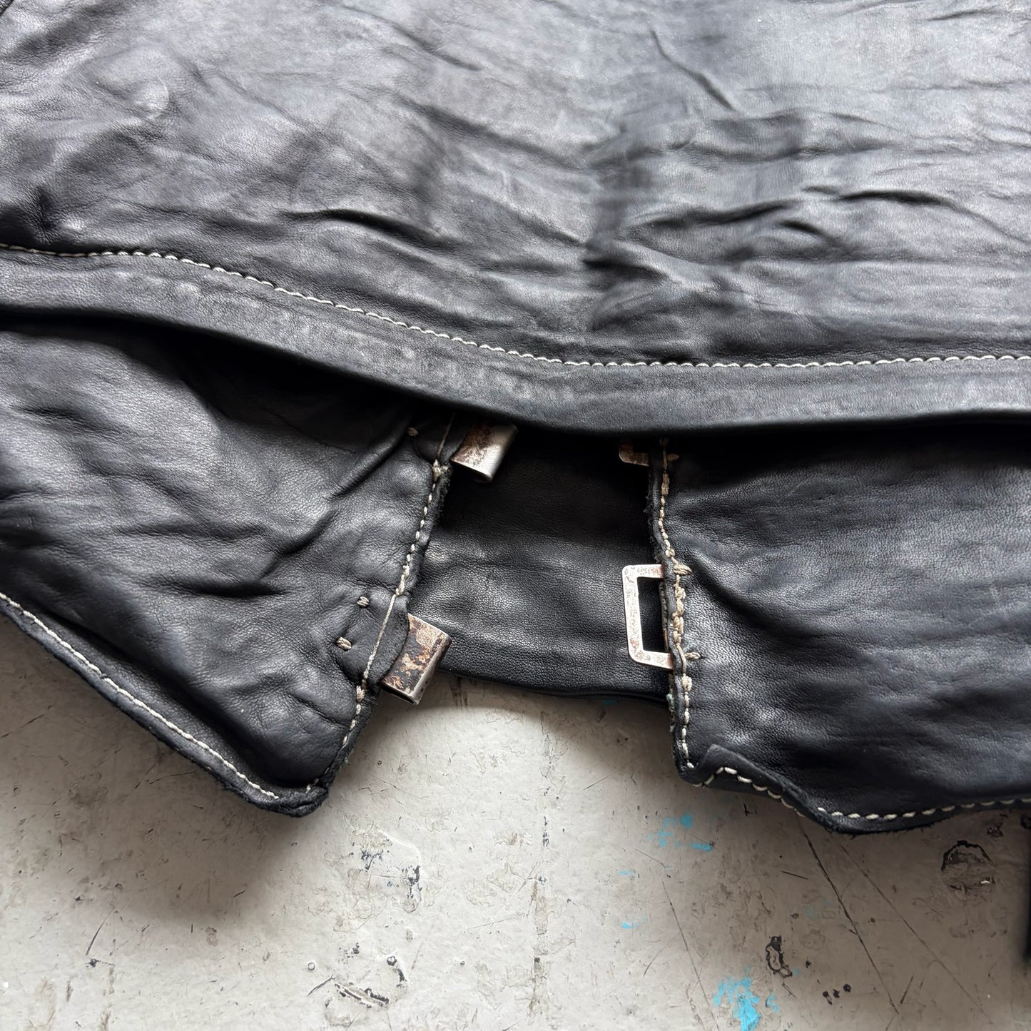 Boris Bidjan Saberi J4 Horse Leather Fencing Jacket (M)