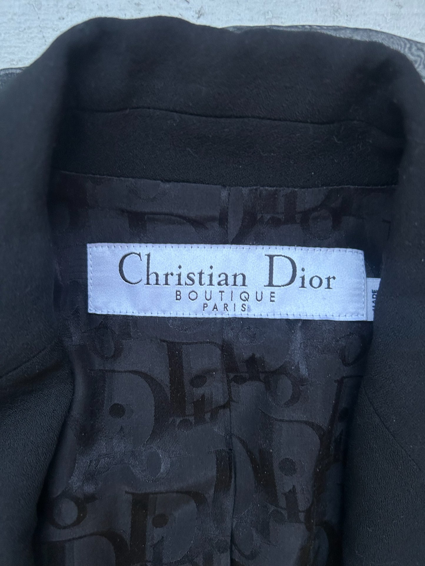 Christian Dior AW06 Taffeta Bow Blazer (6)