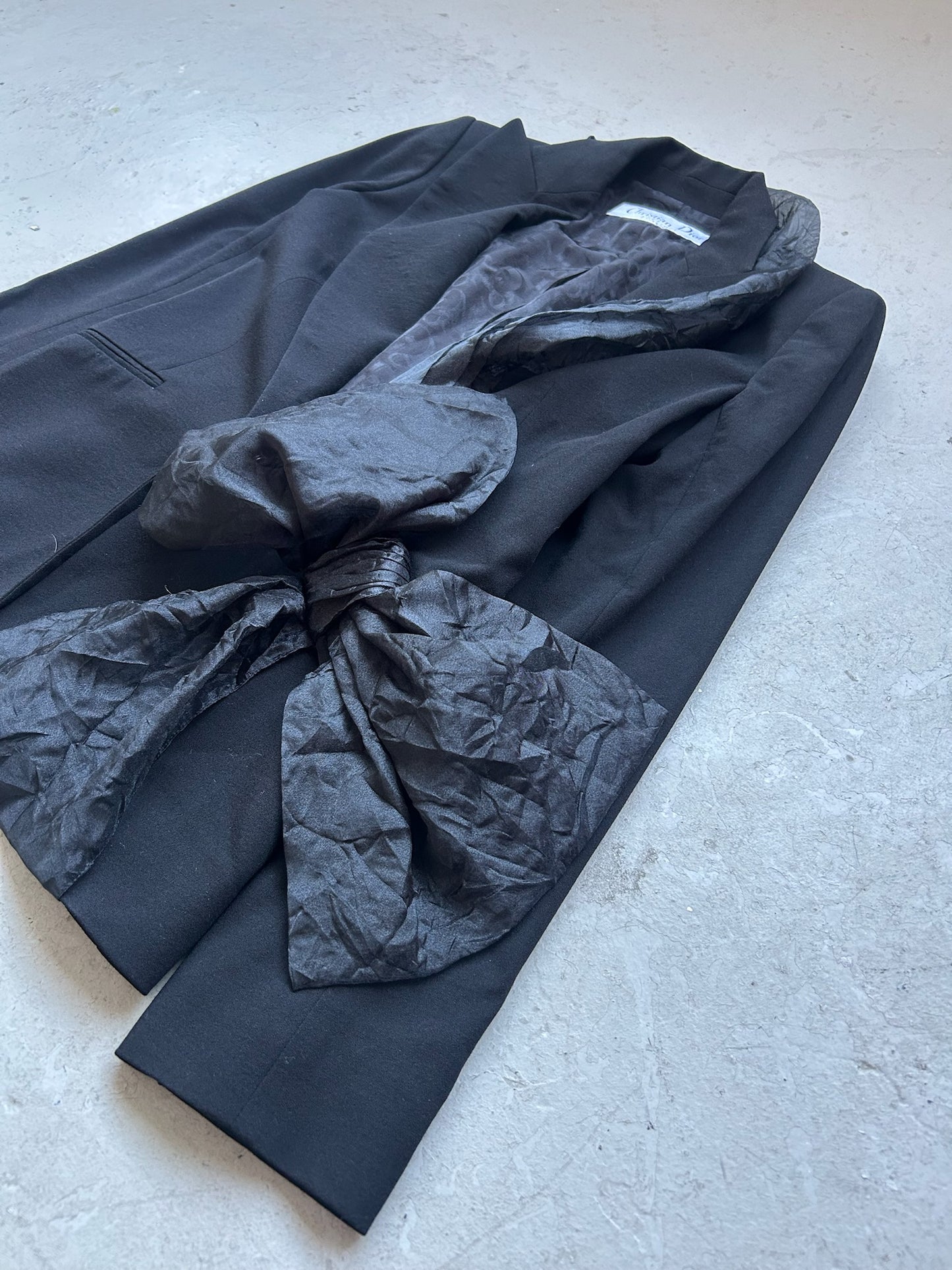Christian Dior AW06 Taffeta Bow Blazer (6)