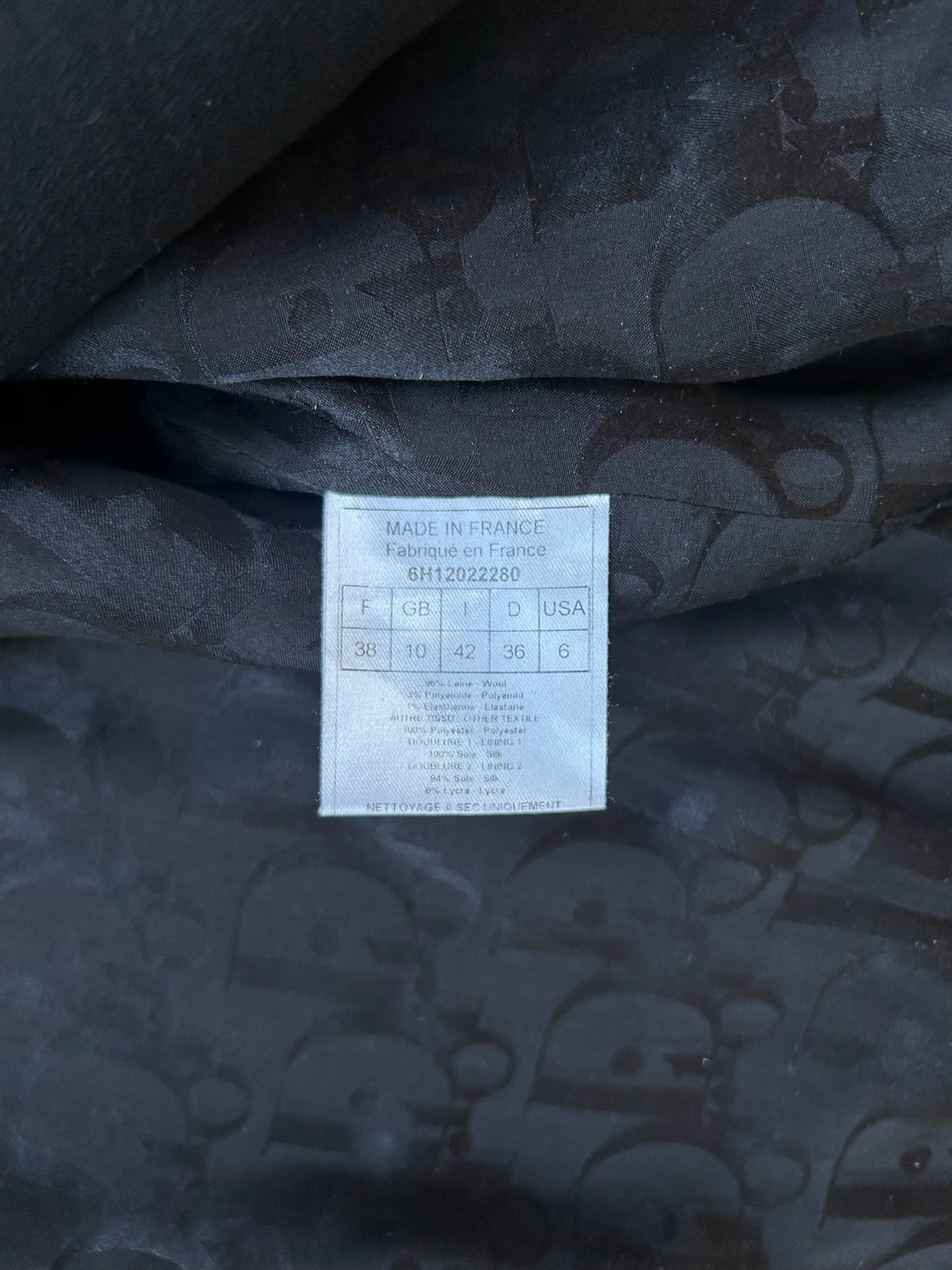 Christian Dior AW06 Taffeta Bow Blazer (6)