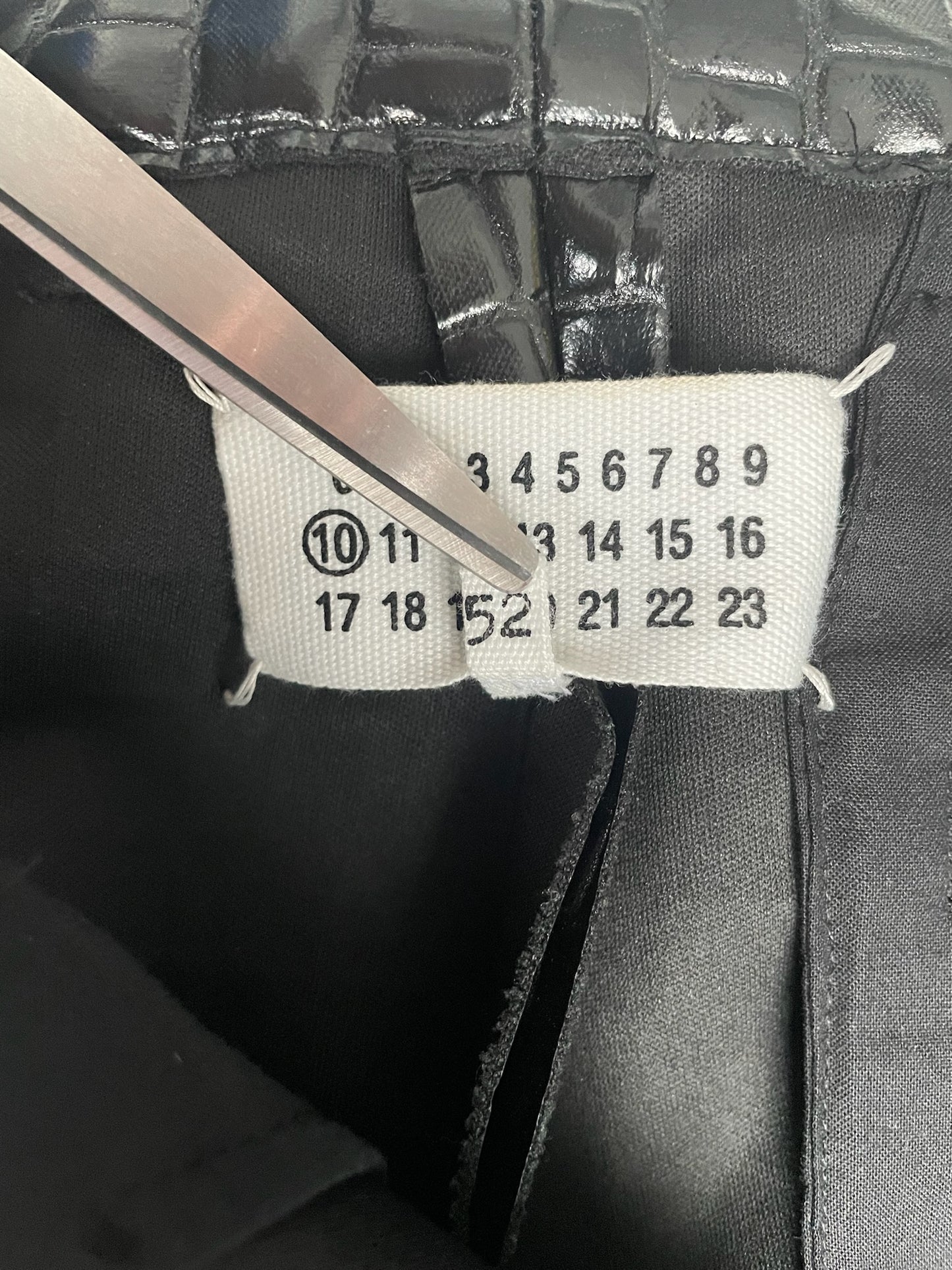 Maison Marigela Artisanal Couture SS20 Embossed Croc Culottes (52)