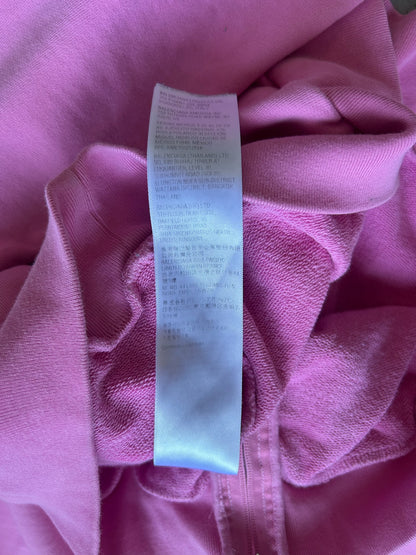 Balenciaga Pink Polo Zip Up Hoodie (L)