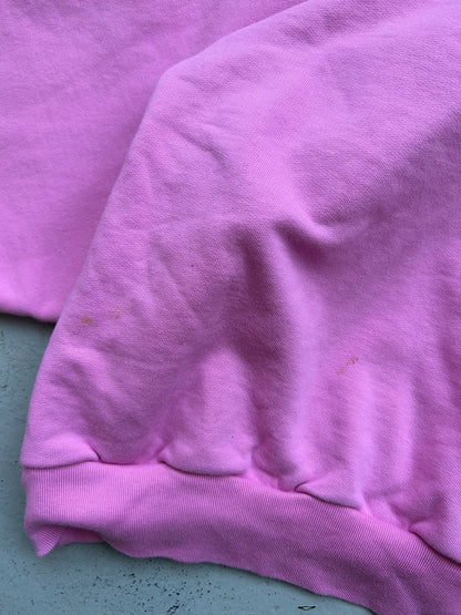 Balenciaga Pink Polo Zip Up Hoodie (L)