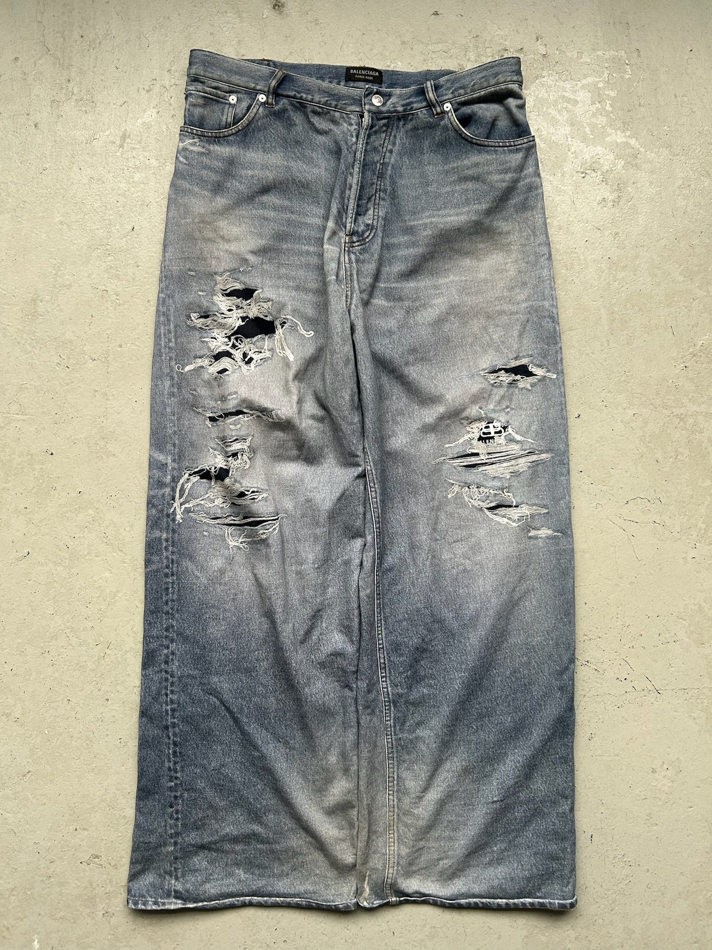 Balenciaga Trompe L'oeil Jeans (M)