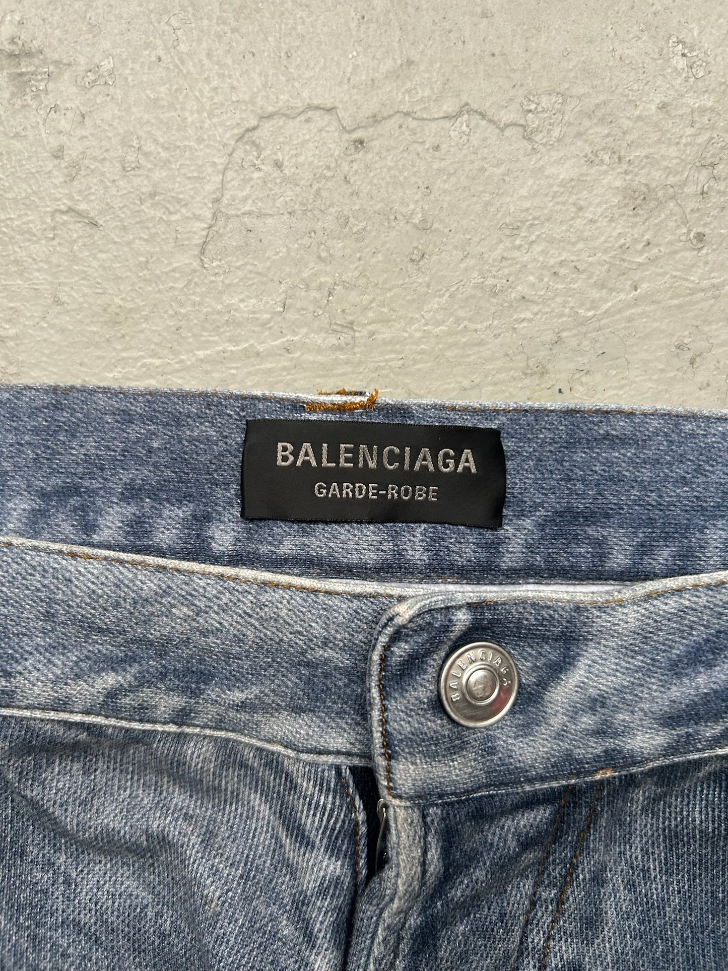 Balenciaga Trompe L'oeil Jeans (M)