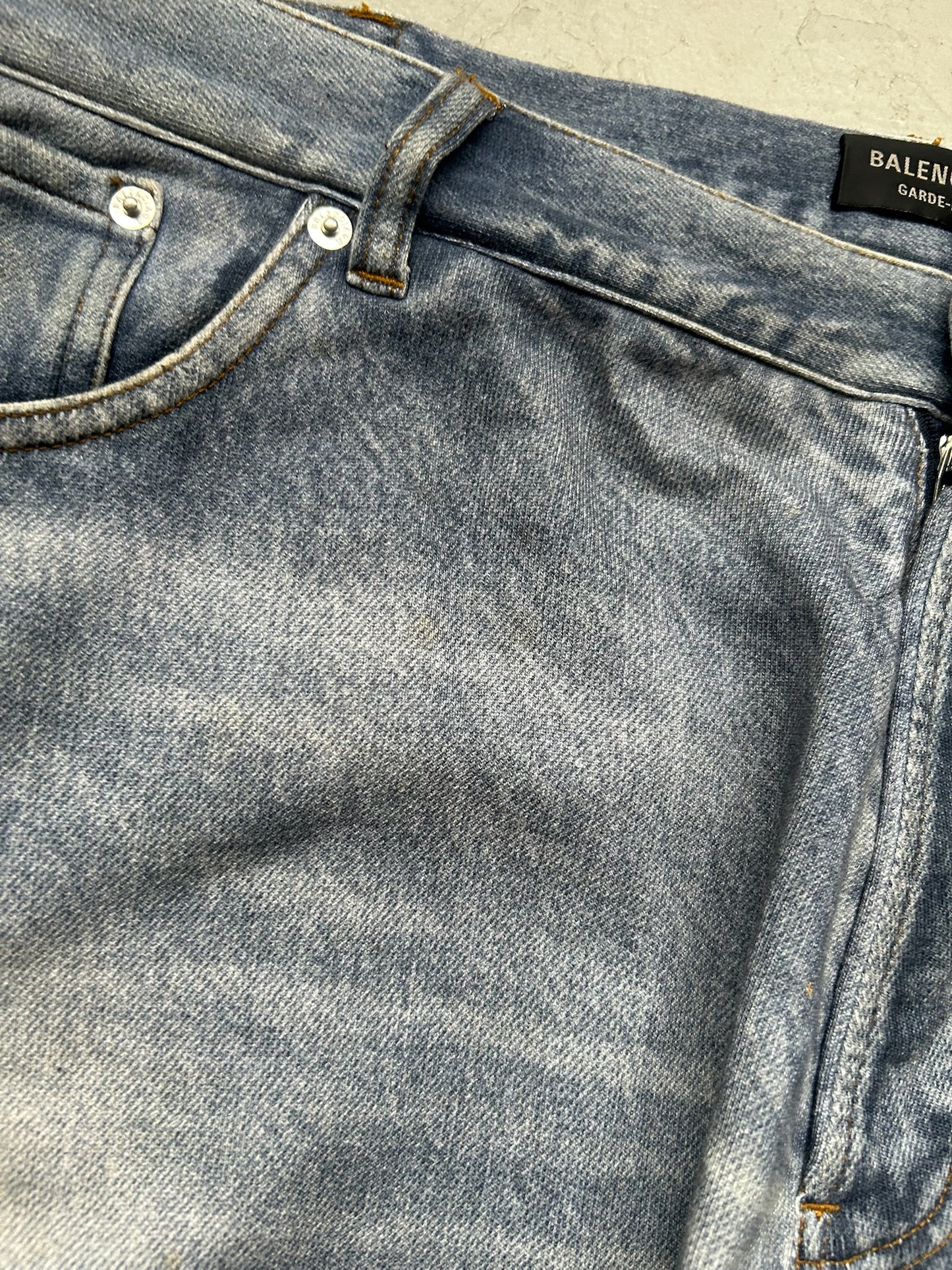 Balenciaga Trompe L'oeil Jeans (M)