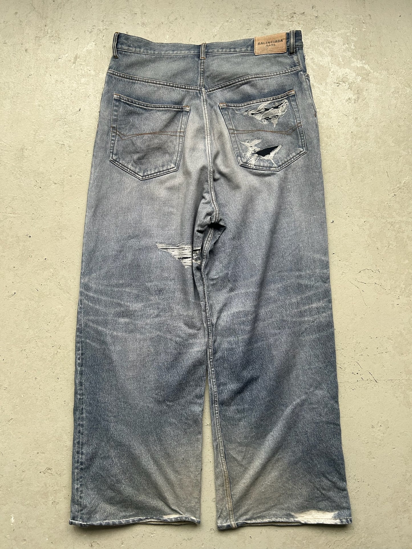 Balenciaga Trompe L'oeil Jeans (M)