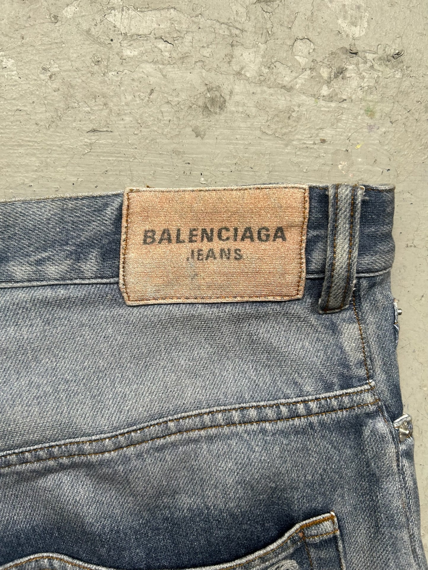 Balenciaga Trompe L'oeil Jeans (M)