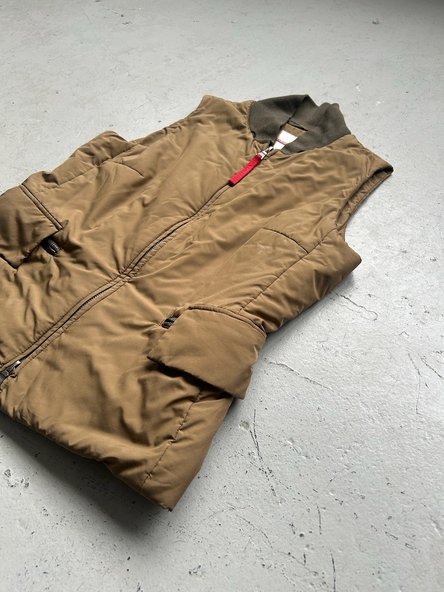 Prada Polyester Olive Vest (46)